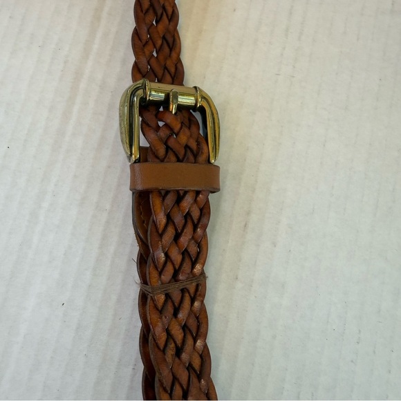 Cosci Hand Made in Italy Elegant Brown Woven Crossbody Bag - Picture 11 of 16